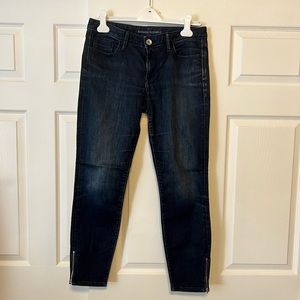 Banana Republic jeans with side zippers
